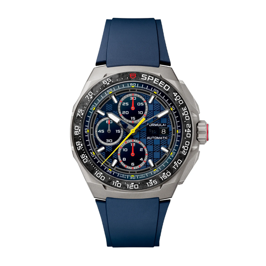 Formula Racing Chrono – Blue & Titanium | Automatic