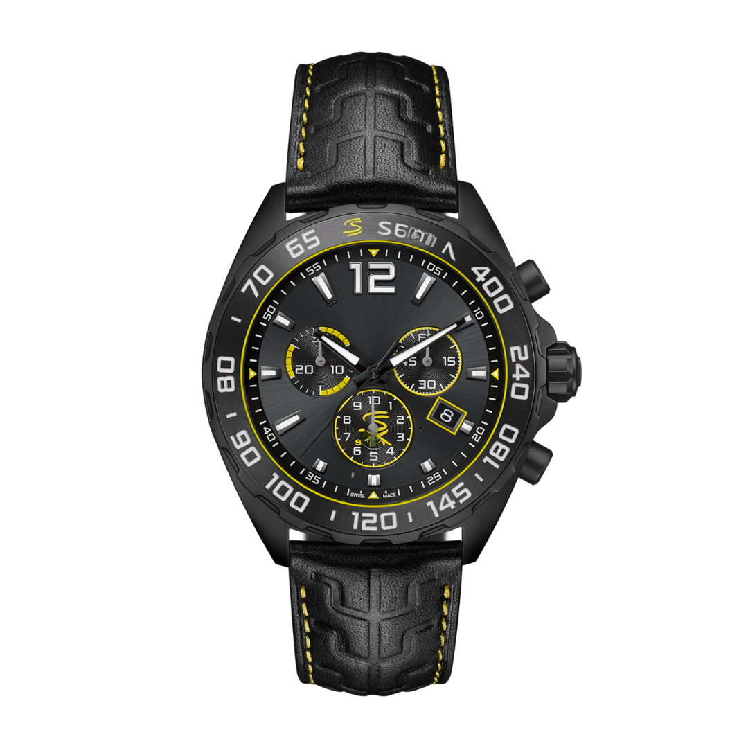Formula Racing Chrono – Black & Gray | Automatic