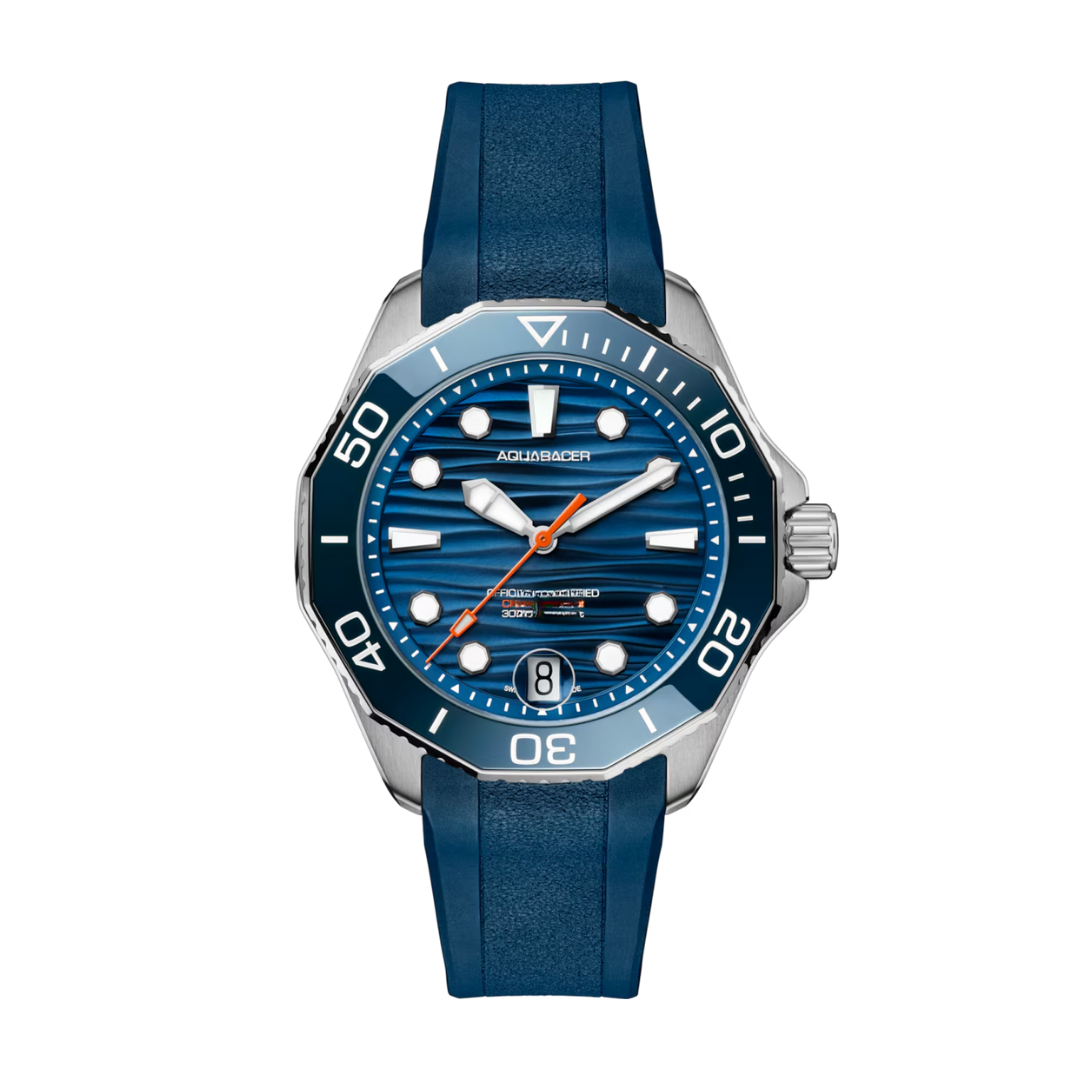 Ocean Racing Pro 300 – Blue Dial | Rubber Strap