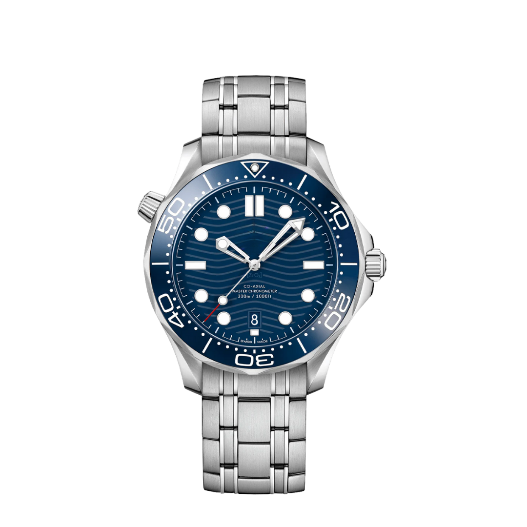 Ocean Diver Pro 42 – Blue Dial | Stainless Steel Bracelet