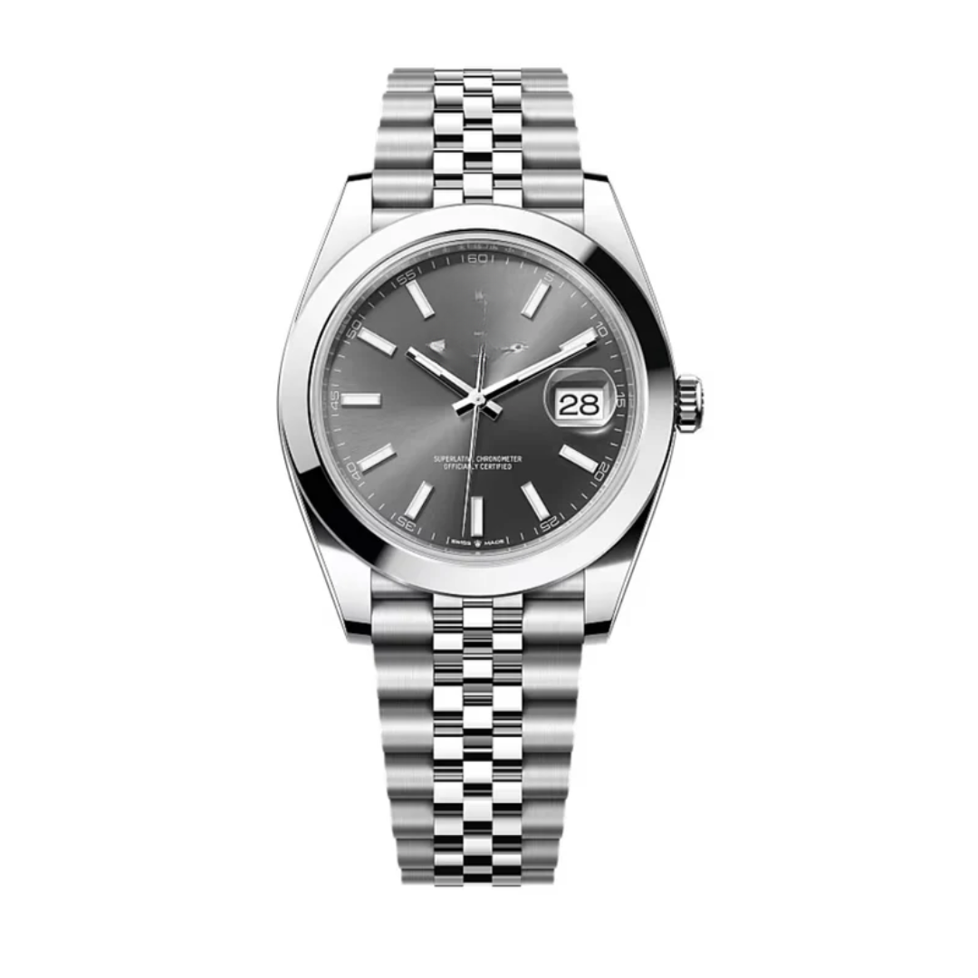 Classic Date 41 – Gray Dial