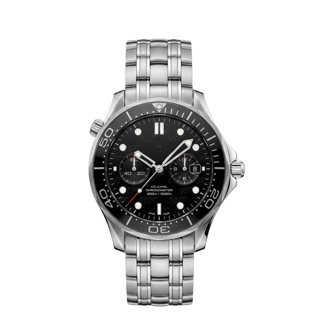 Ocean Diver Pro – Black Wave Dial