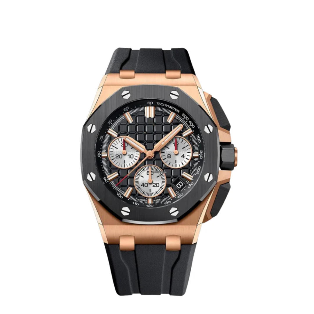 Offshore Chrono – Rose Gold & Black | 44 Mm
