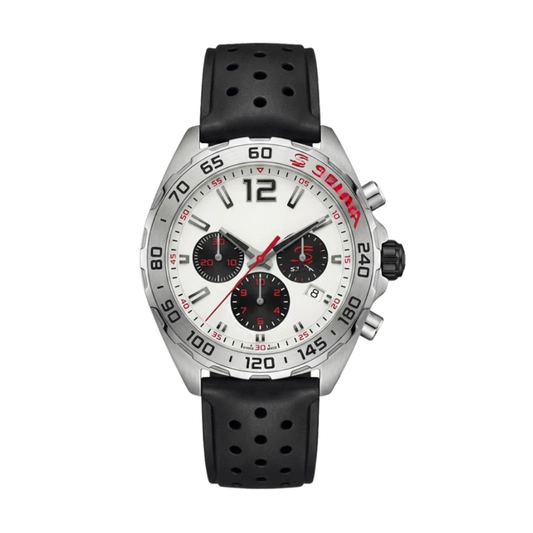 Formula Racing – Silver & Black | Sport Strap