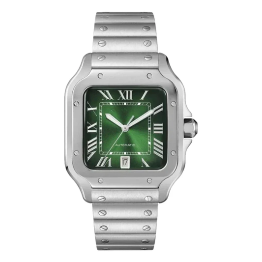 Urban Square Classic Automatic – Green | Steel Case